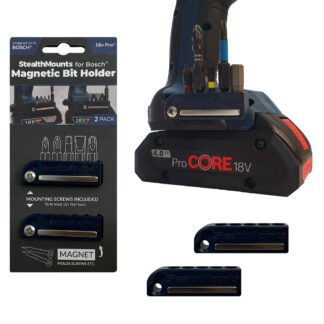 StealthMounts magnetiline otsikute hoidik Bosch ProCore'i ja Professional tööriistade jaoks (sinine)
