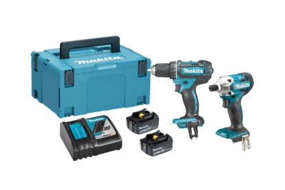 Makita DDF482 akutrell + DTD156 akulöökkruvikeeraja + DC18RC + 2tk BL1830B