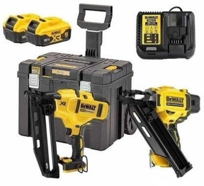 DeWalt DCK246P2 18V tööriistakomplekt (DCN930 + DCN660) 2x5.0Ah TSTAK