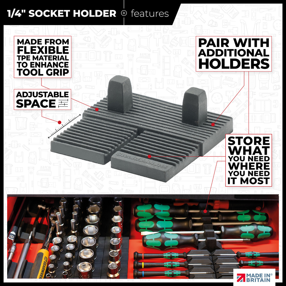 StealthMounts Drawer Hive ¼" padrunite hoidik - Image 5