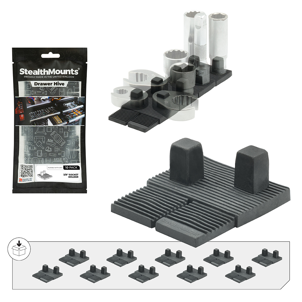 StealthMounts Drawer 3/8" padrunite hoidik