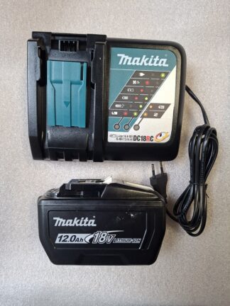 Makita DC18RC laadija+ BL18120 12,0ah 216Wh aku