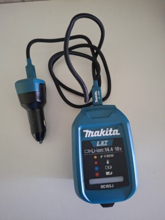 Makita DC18SJ laadija + ADP14 autotoiteadapte USB-PD Type-C väljundiga