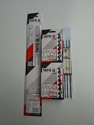 Yato YT-84930 14" 3/8" 1,3mm (50 lüli) saelatt+ 2tk YT-84950 saekett + 3tk YT-85025 viil 4,0mm Stihl-le